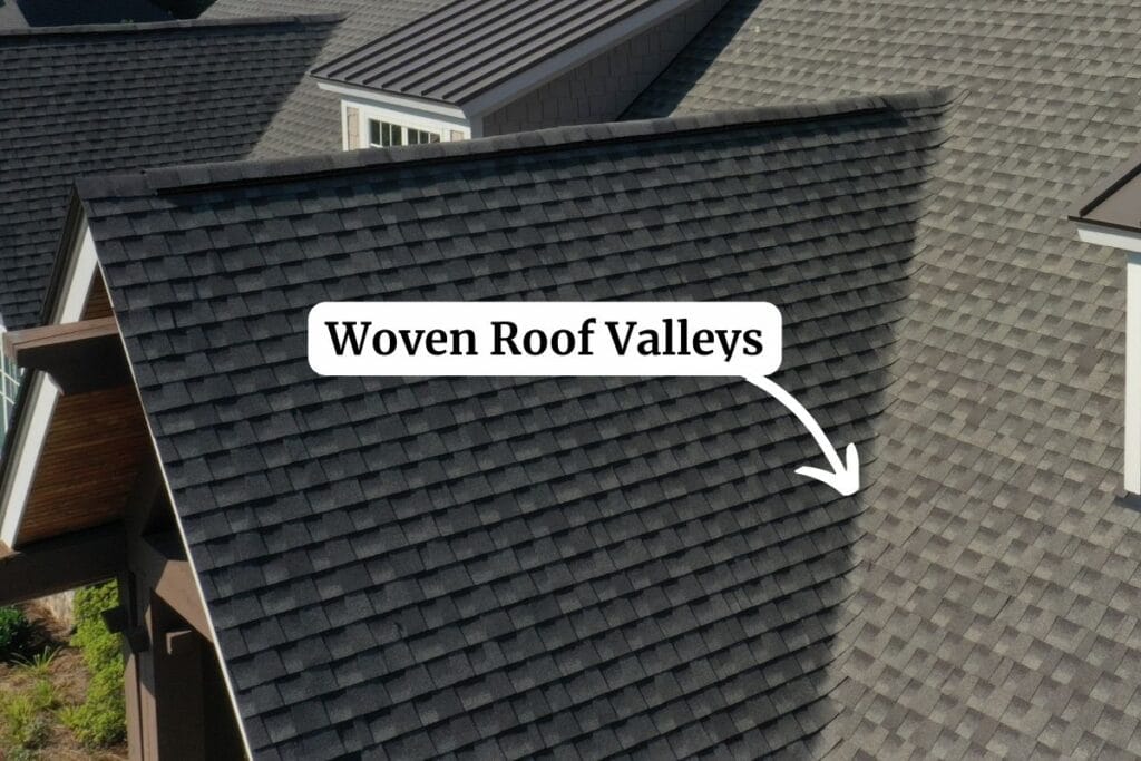 Woven Roof Valleys